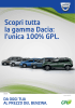 Scopri tutta la gamma Dacia: l`unica 100% gpl.