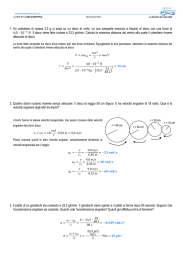 esercizi sul corpo rigido - Liceo Classico Scientifico XXV Aprile