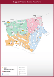 Mappa del Cimitero Flaminio Prima Porta