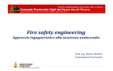 Approccio ingegneristico alla sicurezza antincendio