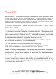 “Salva una Vita”