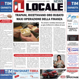 TRAPANI, RICETTAVANO ORO RUBATO MAXI OPERAZIONE