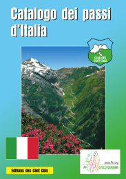 Catalogo dei Passi d`Italia