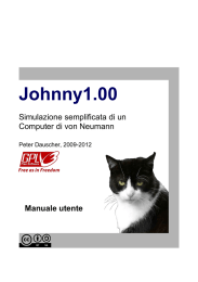 Manuale Johnny 1.0 - Appunti di INFORMATICA