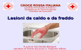 Lesioni da caldo e da freddo - Croce Rossa Italiana