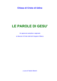 le parole di gesu - Home Page