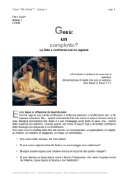 Gesù: un complotto? - Voce della Speranza