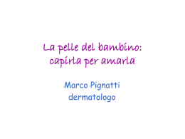 La pelle del bambino