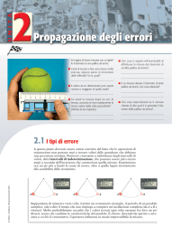 Propagazione degli errori