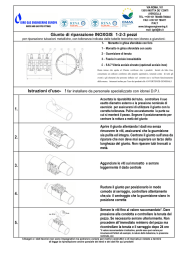 Giunto di riparazione INOXGIS 1-2-3 pezzi 1. 2. 3. 4. 5.