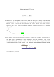 Compito di Fisica