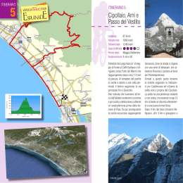 Cipollaio, Arni e Passo del Vestito