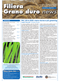 Grano duro news Filiera - Produttori Sementi Bologna