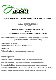 invito- Conoscerci per farci conoscere
