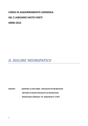 il dolore neuropatico