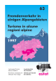Turismo in alcune regioni alpine Fremdenverkehr in einigen