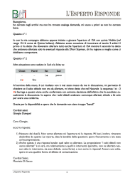 Buongiorno, ho cercato negli archivi ma non ho trovato analoga