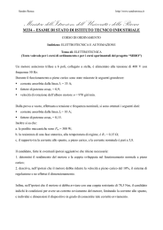 Elettrotecnica soluzione del tema d`esame 2014