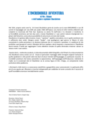 spettacolo INCREDIBILE AVVENTURA