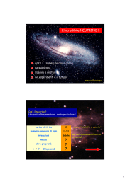 L`incredibile NEUTRINO - INFN Sezione di Napoli