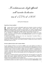 Esercito borbonico tra il 1779 e il 1808