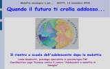 Quando il futuro ti crolla addosso. Il rientro a scuola dell`adolescente