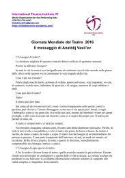 WTD Messaggio 2016 – Anatolij Vasìl`ev