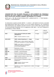 Avviso - Ufficio Scolastico Regionale Piemonte