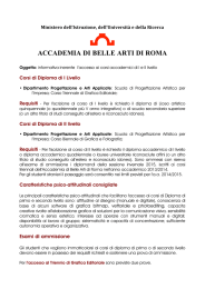 ACCADEMIA DI BELLE ARTI DI ROMA