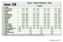 Linea 138 - Start Romagna