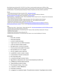 SPERANSIA 1. Se sto zitto, ascoltami. 2. Avere paura spaventa. 3