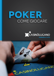 Come si gioca? - Casinò Lugano