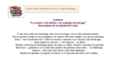 Lettura “Le anatre selvatiche e la stupida tartaruga”