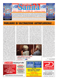 PARLIAMO DI VACCINAZIONE ANTINFLUENZALE…