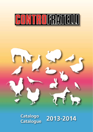 Catalogo Catalogue - Contro Fratelli srl