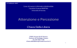 Attenzione e Percezione - Dipartimento di Informatica