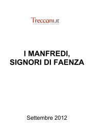 i manfredi, signori di faenza