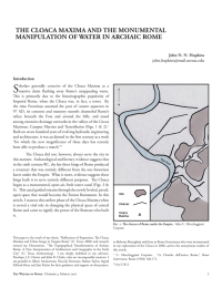 The Cloaca Maxima and the Monumental Manipulation of Water in