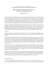 Alzati, rivestiti di luce, perch&eacute; viene la tua luce (Is 60,1)