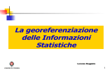 La georeferenziazione delle Informazioni Statistiche