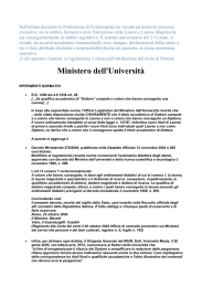 Ministero dell`Università