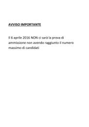 avviso importante - Studenti e laureati