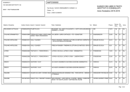NAPC300002 ELENCO DEI LIBRI DI TESTO ADOTTATI O