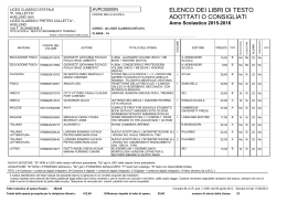 LIBRI DI TESTO - Liceo Classico Statale P. Colletta