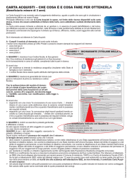 CARTA ACQUISTI – CHE COSA È E COSA FARE PER OTTENERLA