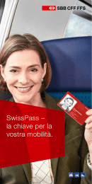 SwissPass – la chiave per la vostra mobilità.