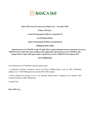 “Banca IMI Tasso Fisso Step Up in Dollari USA – Novembre 2020” di