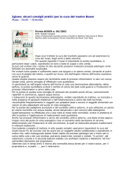 Igiene: alcuni consigli pratici per la cura del nostro Boxer Muso