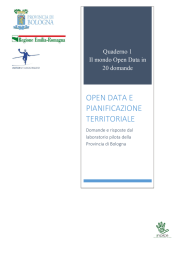 Il mondo Open Data in 20 domande