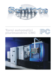 Torni automatici plurimandrini CNC